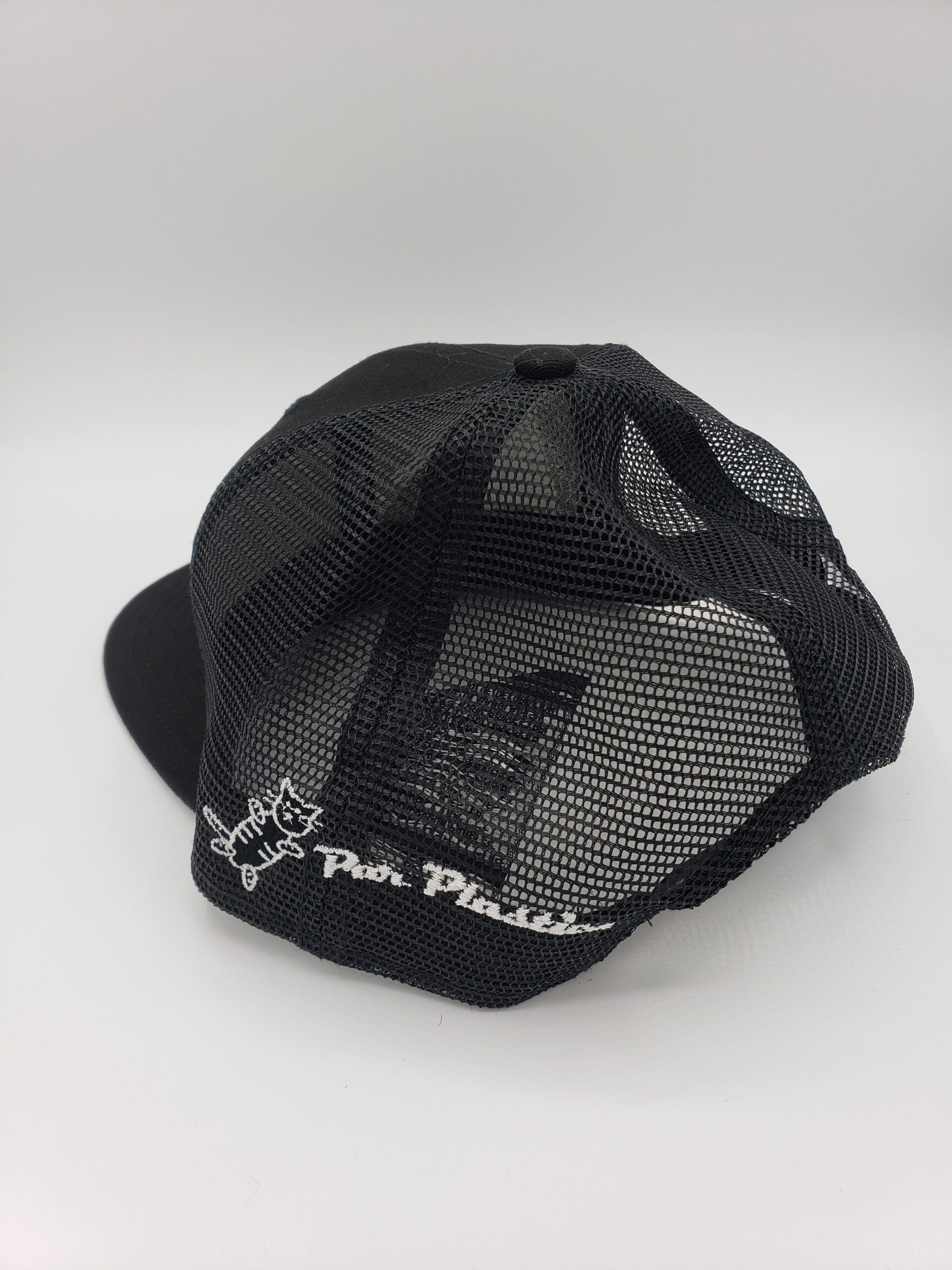 Par Plastics Snapback Trucker Cap disc golf disc back view