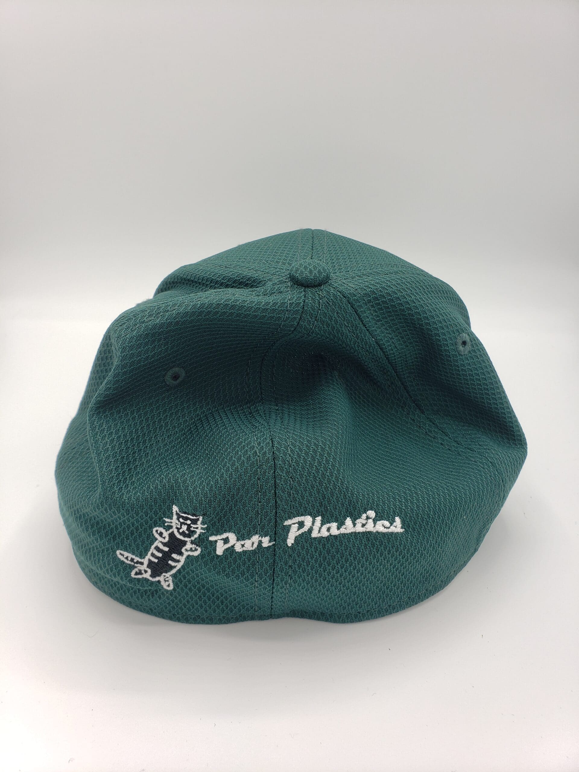 Par Plastics Diamond Era Stretch Cap green disc golf disc back view