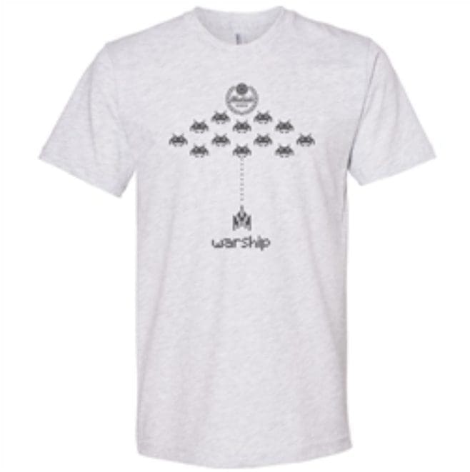 Westside Discs Warship 8-Bit Tee disc golf disc back view