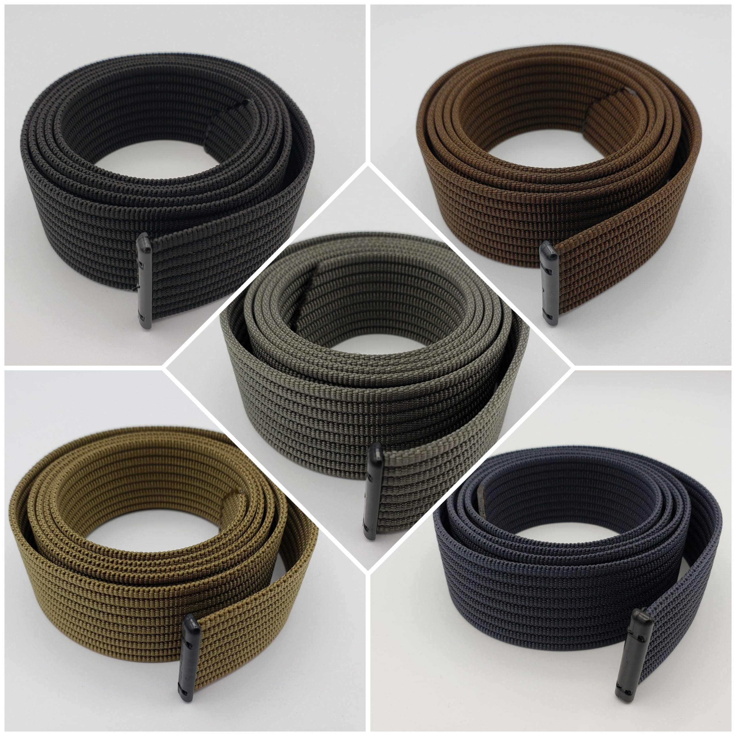 Grip6 Belt Straps buckles sold separately disc golf disc front view