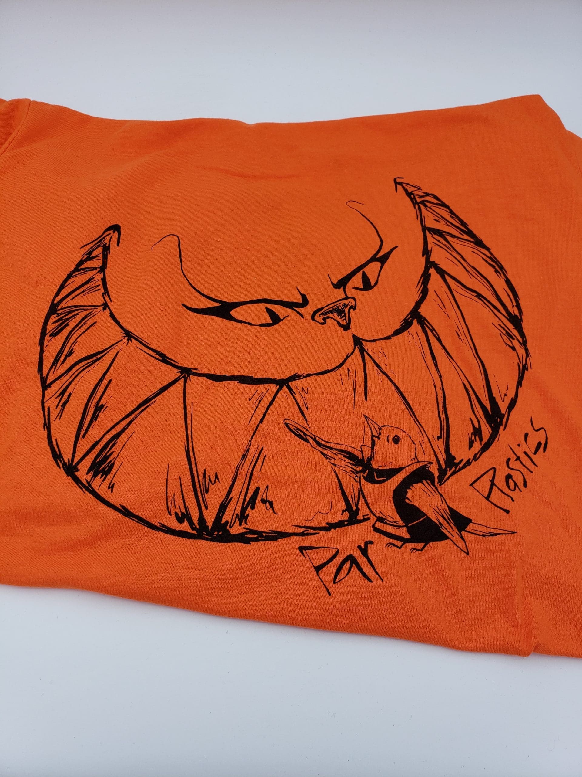 Par Plastics CHESHIRE Halloween 2021 long sleeves by ZAM Design disc golf disc front view